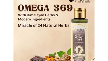 Business News | Introducing India's First: Natural Pain Relief Oil with Omega 3, 6, 9 for Instant and Long- Lasting