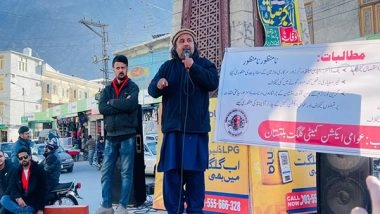 World News | Awami Action Committee Stages Protest Against Challenges Faced by PoGB Residents