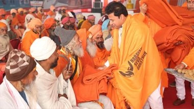 Business News | Narayan Seva Sansthan to Serve Community Feast for 1 Lakh People and Distribute Blankets to 25,000 at Maha Kumbh