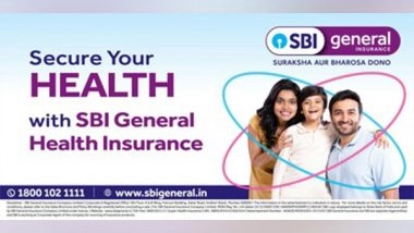 Business News | SBI General Insurance Posts an Impressive 273% PAT Growth in 9M FY25