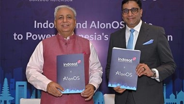 Business News | Indosat Partners with India's AIonOS to Power Indonesia's AI Growth
