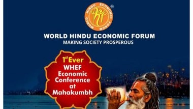 Business News | World Hindu Economic Forum to Organise Conference at Maha Kumbh Site in Prayagraj on February 8