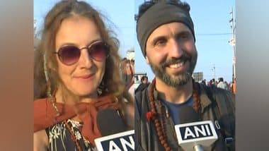 World News | Global Pilgrims Flock to Maha Kumbh 2025