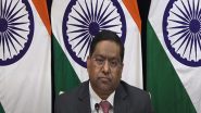 World News | India Lodges Strong Protest Against Firing by Sri Lankan Navy During Apprehension of Fishermen, MEA Calls Acting High Commissioner