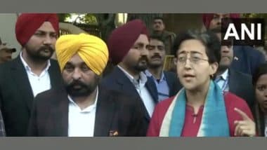 India News | AAP's Atishi and Punjab CM Bhagwant Mann Meet Chief Election Commissioner over Yamuna Water Issue