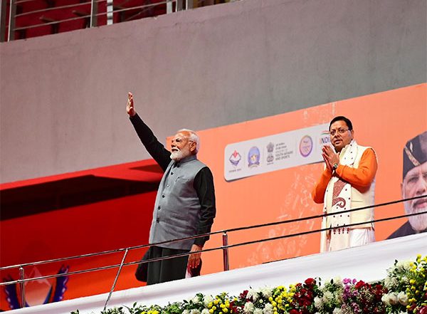 India News | Prime Minister Narendra Modi Addresses Opening Ceremony of 38th National Games at Rajiv Gandhi International Cricket Stadium