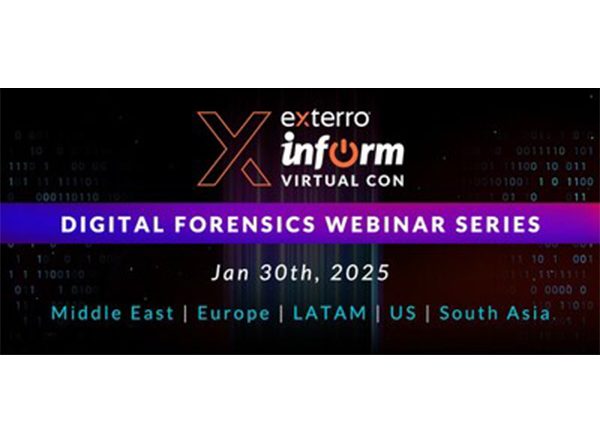 Business News | Exterro Schedules First-of-Its-Kind INFORM Webinar Series to Unite Global Forensic Experts