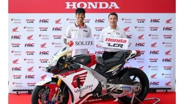 Business News | SOLIZE Signs a FY2025 MotoGP™ Sponsorship Agreement with IDEMITSU Honda LCR