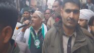 India News | Delhi Polls: 2020 Riots Accused Tahir Hussain Campaigns in Mustafabad