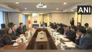 World News | MP CM Mohan Yadav Meets Nitori President Toshiyuki Shirai, Invites Japanese Delegation to Expand Business in India