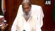 India News | Kejriwal Could Not Clean Yamuna in 10 Years, Now Blaming Us: Haryana Minister Anil Vij