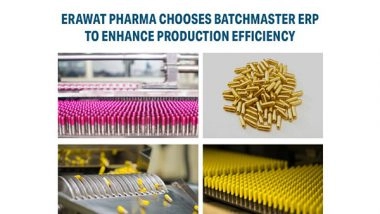 Business News | Central India's Leading Pharma Manufacturer, Erawat Pharma, Chooses BatchMaster ERP to Enhance Production Efficiency