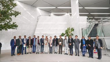 World News | Japan: MP CM Mohan Yadav Interacts with Indian Diaspora; Visits Sysmex Corporation Office in Kobe, Panasonic Office in Osaka