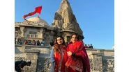 Entertainment News | Raveena Tandon Visits Nageshwar Jyotirling with Daughter Rasha Thadani, Shares Pics