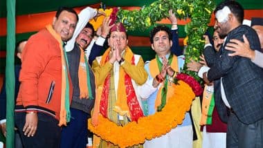 India News | Uttarakhand CM Dhami Campaigns for BJP's Negi in Delhi Ahead of Assembly Polls