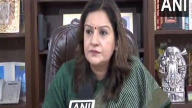 India News | UBT Sena's Priyanka Chaturvedi Defends Kejriwal on Yamuna, Air Quality; Slams BJP