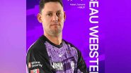 Sports News | Beau Webster Returns to Hobart Hurricanes on Three-year Deal; Stars Secure Liam Hatcher