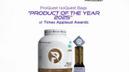 Business News | ProQuest IsoQuest Wins Product of the Year 2025 at Times Applaud Trendsetter Awards