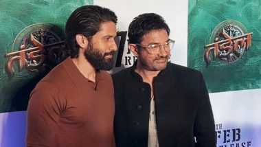 Entertainment News | Aamir Khan Attends Trailer Launch of Naga Chaitanya's Film 'Thandel'