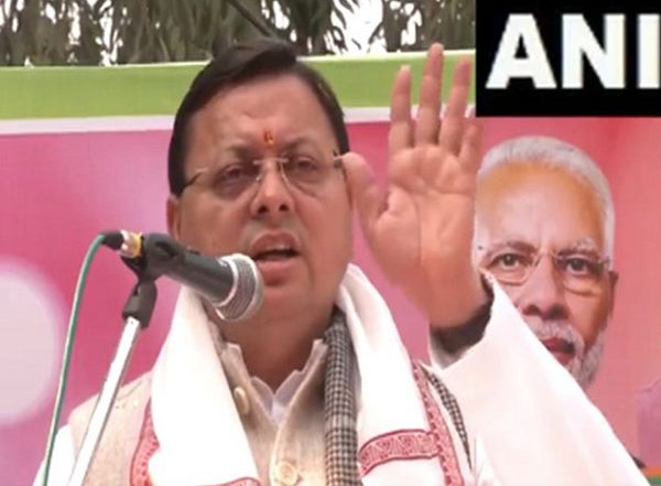 India News | AAP Drowning in the Quagmire of Corruption in Delhi, Says Pushkar Singh Dhami