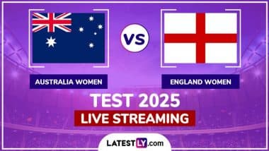 Australia Women vs England Women Free Live Streaming, Only Test 2025: How to Watch AUS-W vs ENG-W Women's Ashes Match Live Telecast on TV?