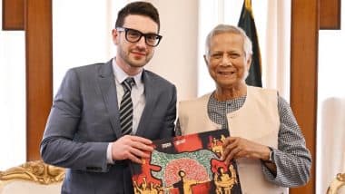 George Soros' Son Alexander Soros Meets Bangladesh's Chief Advisor Muhammad Yunus in Dhaka Days After US President Donald Trump Freezes Foreign Aid (See Pics)