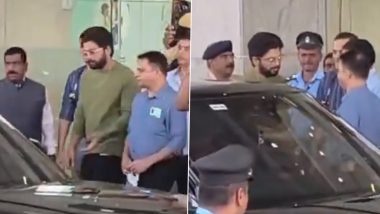 Allu Arjun Meets Sri Tej; ‘Pushpa 2’ Actor Visits Child Injured in Sandhya Theatre Tragedy at KIMS Hospital (Watch Video)