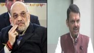 Jalgaon Train Accident: Home Minister Amit Shah Speaks to Maharashtra CM Devendra Fadnavis After Karnataka Express Hits Passengers of Pushpak Express in Pachora