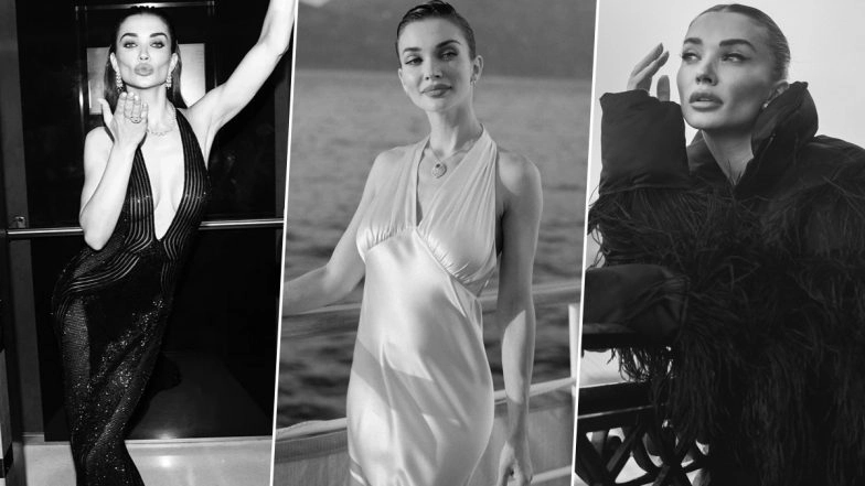 Amy Jackson Birthday: 7 Bold and Beautiful Fashion Moments of the &lsquo;Singh Is Bliing&rsquo; Actress Captured in Black and White (See Pics)
