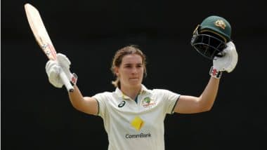 Annabel Sutherland Becomes First Women’s Cricketer To Hit Test Century at MCG; Achieves Historic Milestone During AUS-W vs ENG-W Pink-Ball Test 2025