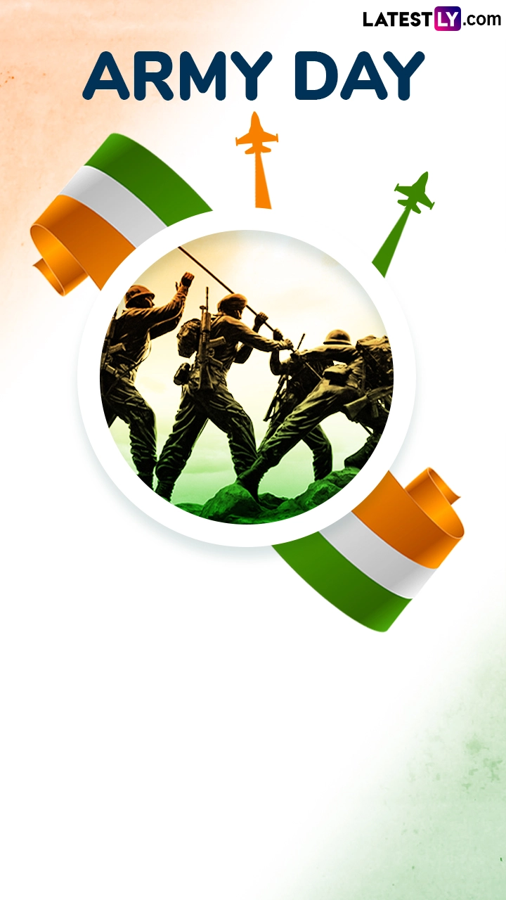 Indian Army Day 2025 Wishes and Images To Pay Tribute to the Armed Forces