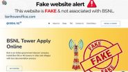 BSNL Inviting Applications for Installation of 5G Towers, Seeking Personal Details and Property Documents? PIB Fact Check Reveals Truth About Fake Website