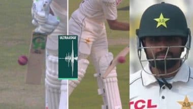 Babar Azam Trolled by Fans for Using DRS Despite Clearly Edging the Ball During PAK vs WI 1st Test 2025