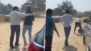 Pune: NCP Leader Baburao Chandere Assaults Senior Citizen Over Land Dispute in Bavdhan, Throws Victim on the Ground; Video Surfaces