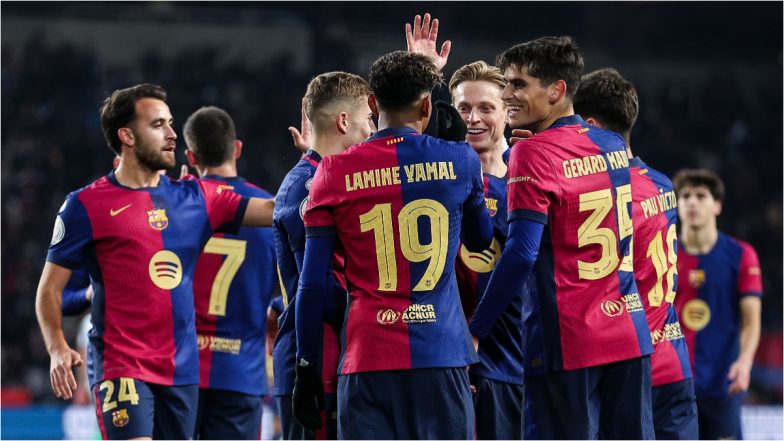 Getafe vs Barcelona, La Liga 2024-25 Free Live Streaming Online: How to Watch Spanish League Match Live Telecast on TV &amp; Football Score Updates in IST?