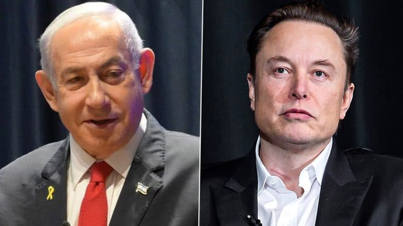 'Elon Is a Great Friend of Israel': Israeli PM Benjamin Netanyahu Comes Out in Support of Elon Musk Amid 'Nazi Salute' Row