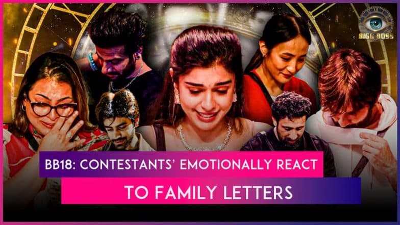 ‘Bigg Boss 18’ Episode Update: Karanveer Mehra, Chum Darang, and Shilpa Shirodkar Get Teary-Eyed Upon Reading Letters Sent by Their Family | 📹 Watch Videos From Morning Tidings