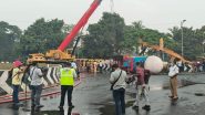 Coimbatore: Gas Leak After LPG Tanker Overturns on Avinashi Flyover in Tamil Nadu, 5 Schools Closed (Watch Video)