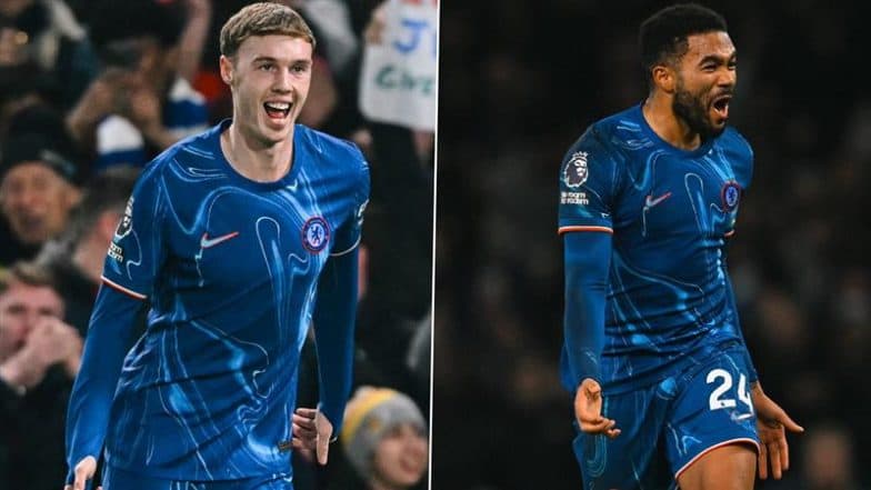 Chelsea 2–2 Bournemouth, Premier League 2024–25: Cole Palmer Nets One, Reece James Scores Late As the Blues Secure Vital Draw Against Cherries