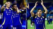 Cristiano Ronaldo Reacts After Scoring Brace in Al-Nassr's 3&ndash;1 Victory Over Al-Khaleej in Saudi Pro League 2024&ndash;25, Says 'Good Win Today' (See Post)
