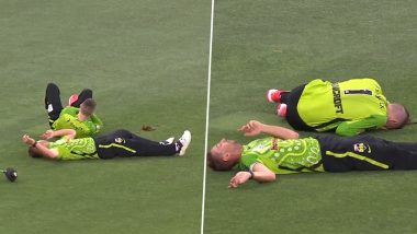 Daniel Sams, Cameron Bancroft Released From Hospital As They Recover From Horrific Collision-Injury Sustained During Perth Scorchers vs Sydney Thunder BBL 2024-25 Match, Team Provides Update (Watch Video)