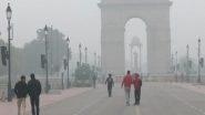 Delhi Air Pollution: Air Quality Index Slips Back to ‘Poor’ Levels, Cold Wave Persists (Watch Video) has context menu   has context menu