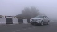 Delhi Fog: Dense Fog Engulfs National Capital, Reducing Visibility; Trains Delayed, Flight Operations Affected Due to Haze (Watch Videos)