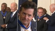 Joe Biden Awards Presidential Medal of Freedom: Denzel Washington, Michael J Fox, Bono Receive the Highest US Civilian Honour (Watch V