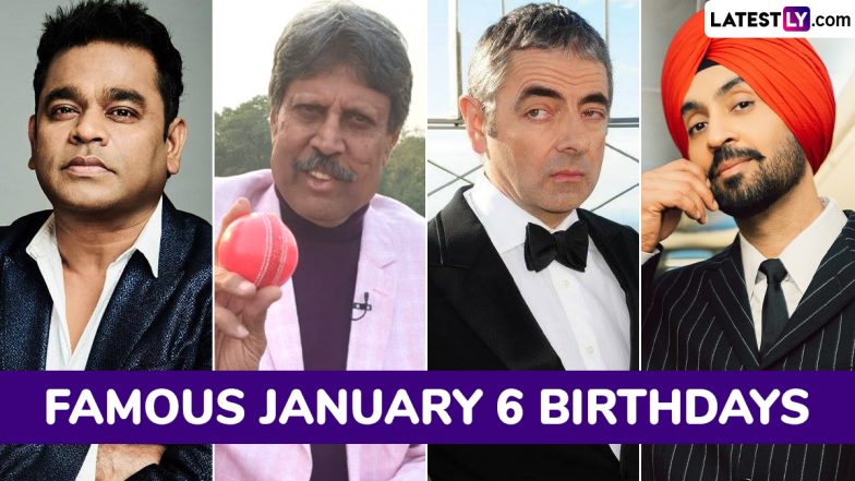 January 6 Birthdays and Birth Anniversaries: Know About Famous People and Celebrities Born on January 6