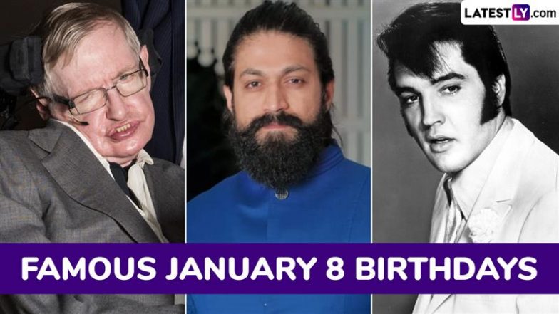 January 8 Birthdays and Birth Anniversaries: Know About Famous People and Celebrities Born on January 8