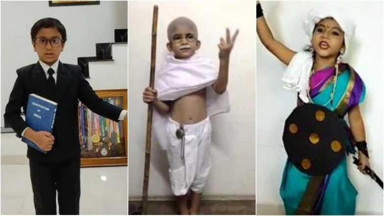 Republic Day 2025 Fancy Dress Competition Ideas: From Dr BR Ambedkar to Mahatma Gandhi, Best Costumes To Dress Up Your Child for School Function (Watch Videos)