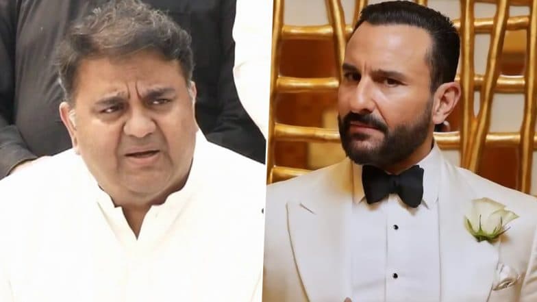 Saif Ali Khan Attack: 'Muslim Actors Are Facing Serious Life Threats in India', Says Former Pakistan Minister Fawad Chaudhry on Stabbing Incident Involving Bollywood Actor