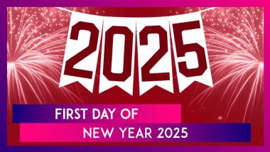 First Day of New Year 2025 Wishes, Messages, Quotes and HNY Greetings To Send on January 1