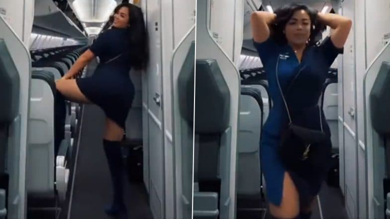 Alaska Airlines Flight Attendant Gets Fired From Job After TikTok Video of Her Twerking While on Duty Goes Viral Online (Watch)